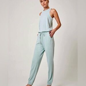 NWT Lanston Tank Jumpsuit in Mint